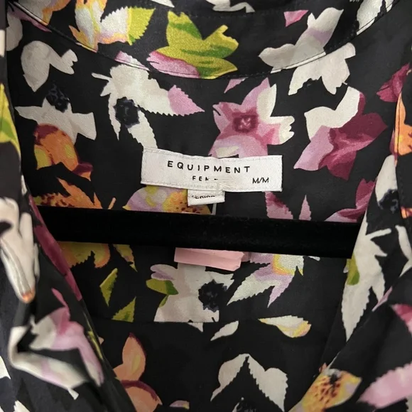 Equipment Tira Silk Shift Dress - Picture 6 of 8